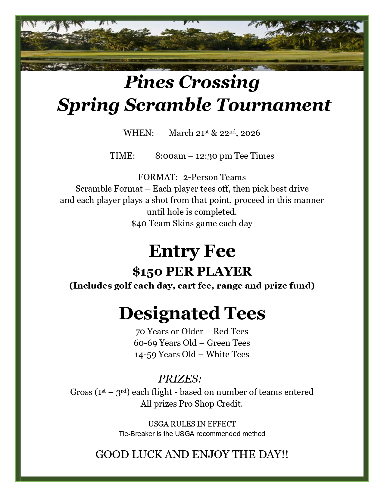 2026 PInes Crossing Spring Scramble page 0001